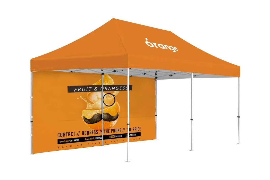 Custom 3X3 3X6 3X4.5 Ez Commercial Folding Aluminum Pop up Canopy Tent Gazebos Marquee for Outdoor Event Trade Show Advertising Logo Printed Portable 10X10