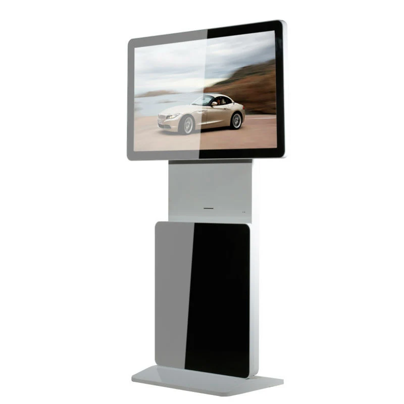 43 Inch Rotating Floor Standing Advertising Standalone Digital Signage Stands