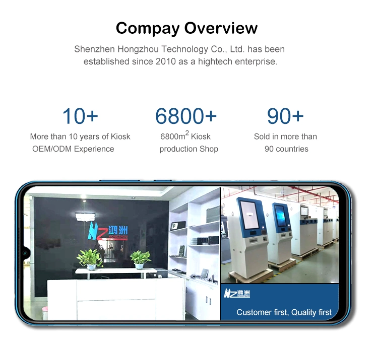 Outdoor/Inoor Interactive Digital Signage Advertising Kiosk Advertising Display Information Floor Stand Kiosk