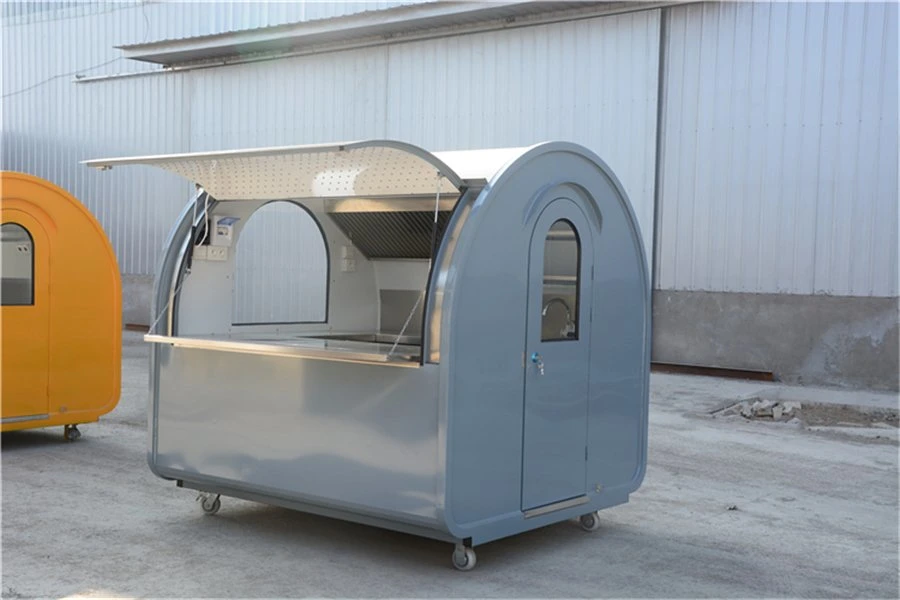 New Design Coffee Shop Mobile Motorcycle Pizza Ice Cream Electric Food Vans Truck Cart Kiosk