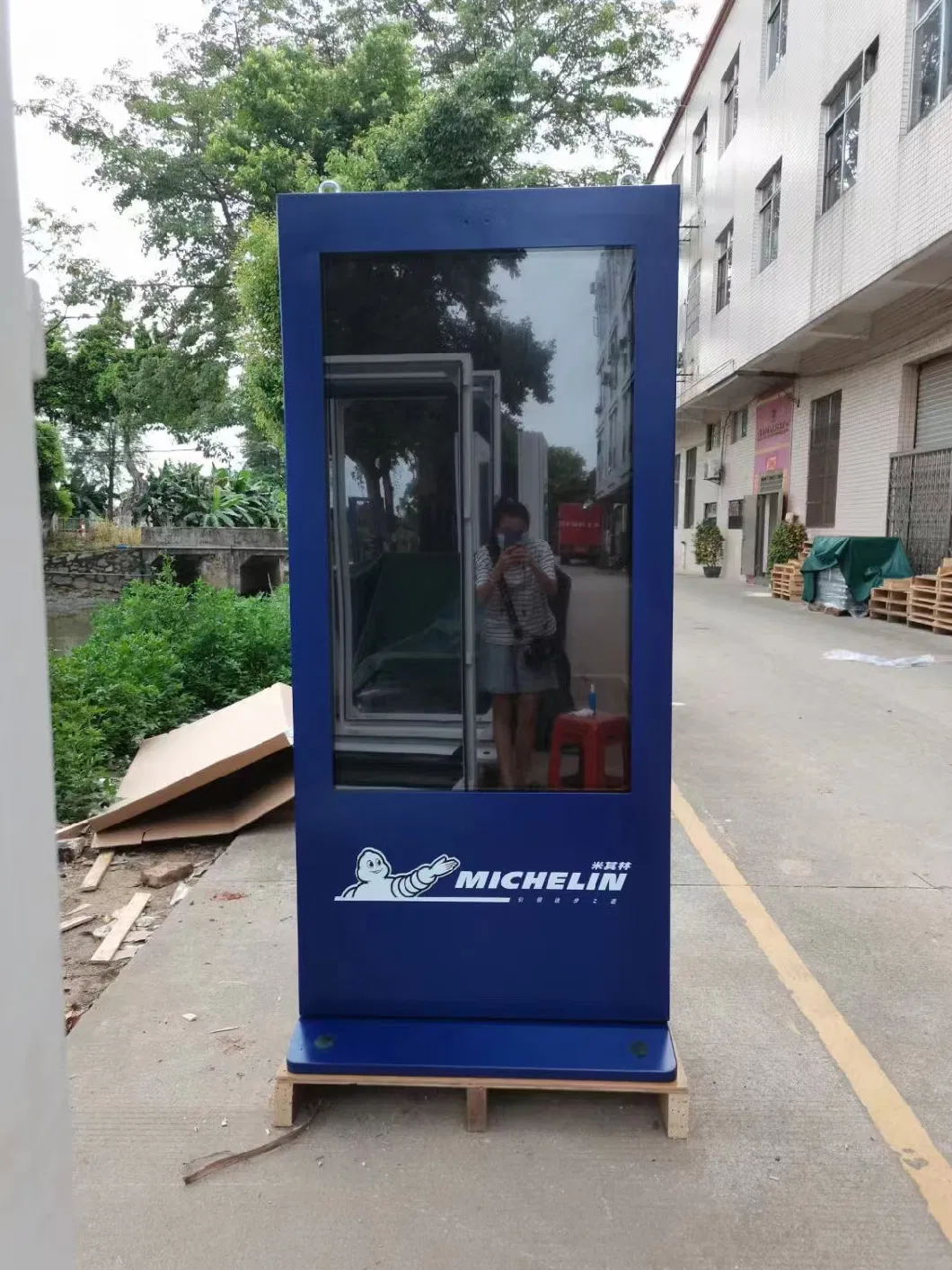 Restaurants Menu Board Digital Signage Outdoor Standing Waterproof Kiosk Touch Order Screen LCD Display Advertising LCD Display Advertising Kiosk Digital Signag