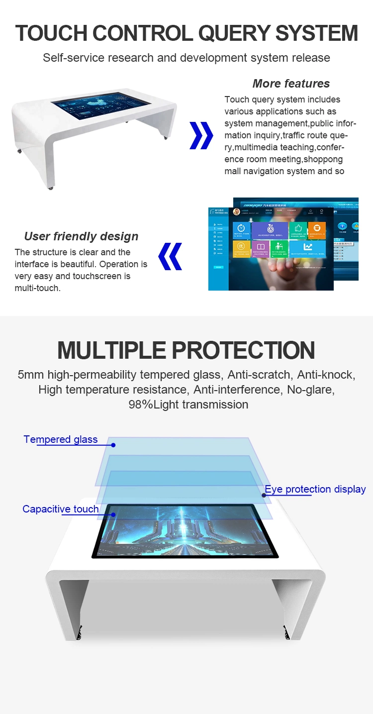 OEM Digital Signage Kiosk Display Black Interactive Panel 55inch Kiosk LCD Monitor Shopping Mall Advertising Touch Screen Kiosk