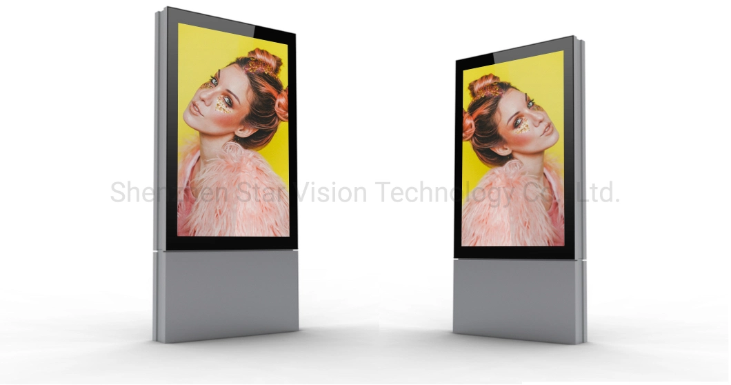 Floor Standing LCD Digital Signage Indoor Advertising Display Multi Touch Screen Kiosk