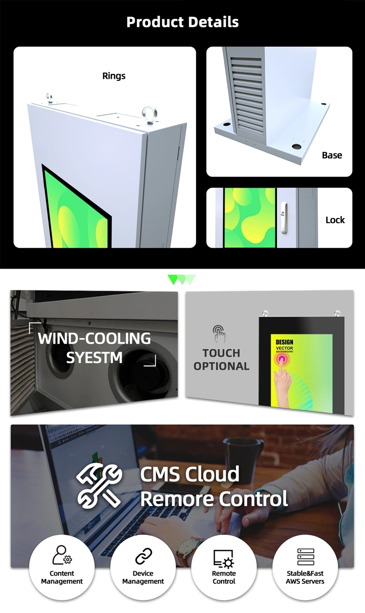 Touch Screen Monitor LCD Vertical Screen Kiosk for All One Computer Terminal Display NFC Reader Cashless Payment System