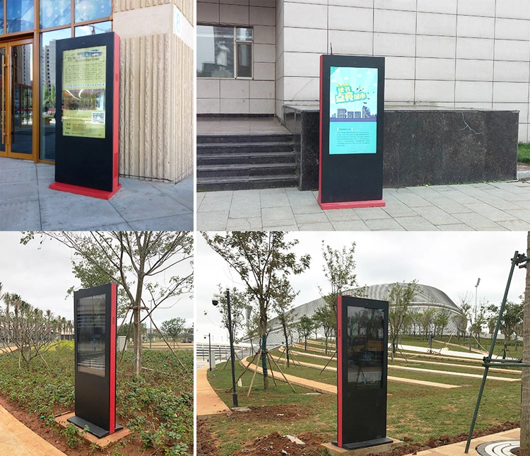 2019 New Design Waterproof LCD Screen Outdoor Digital Signage Double