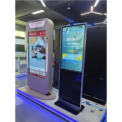 Cartellonistica digitale supporto da pavimento LCD touch screen mezzi pubblicitari Player Kiosk Totem 43inch Android Lecteur Publicitaire