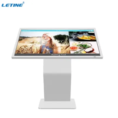 <a href='/chiosco-da-pavimento/'>Chiosco da pavimento</a> con touch screen da 55" per ospedale bancario Shopping Mall Table Advertising Player