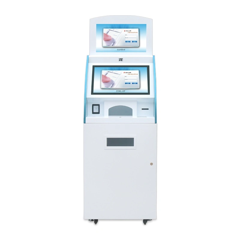 Standing Self Service Ordering Touch Screen Kiosk Bill Payment Vending Machine LCD Advertising Display Digital Signage Interactive Information Kiosk