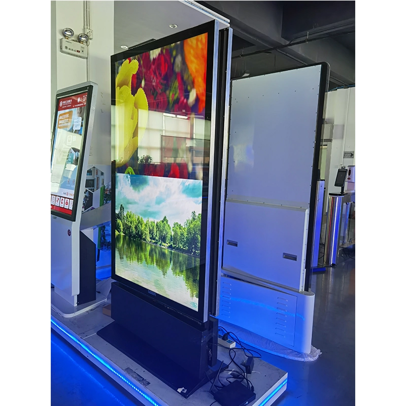 Digital Signage Display Floor Stand LCD Touch Screen Advertising Media Player Kiosk Totem 43inch Android Lecteur Publicitaire