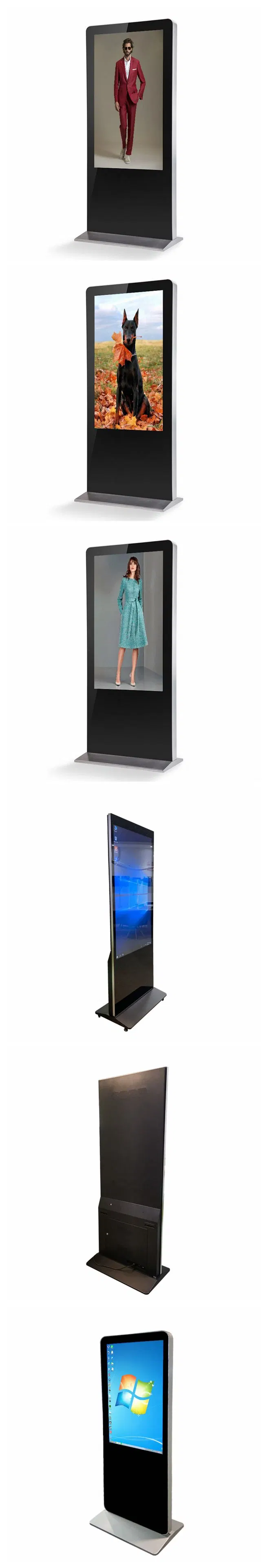 Factory Price 43/55/49 Inch Single Side Advertising Players Waterproof Outdoor Kiosk LED Stand Display