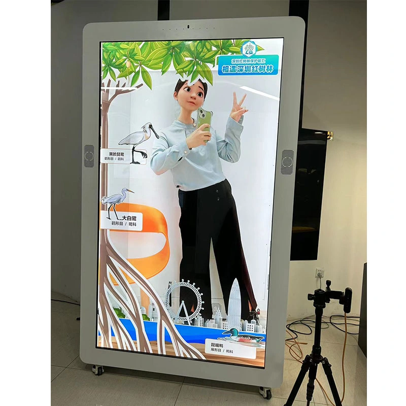 86inch 3D Transparent Showcase LCD Display Touch Screen Ai Holobox