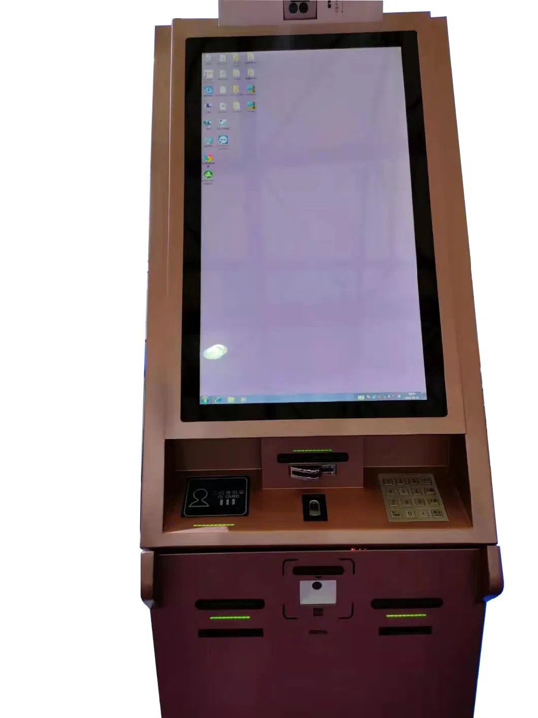 Digital Signage Hotel Kiosk with Check in Receptionist Function