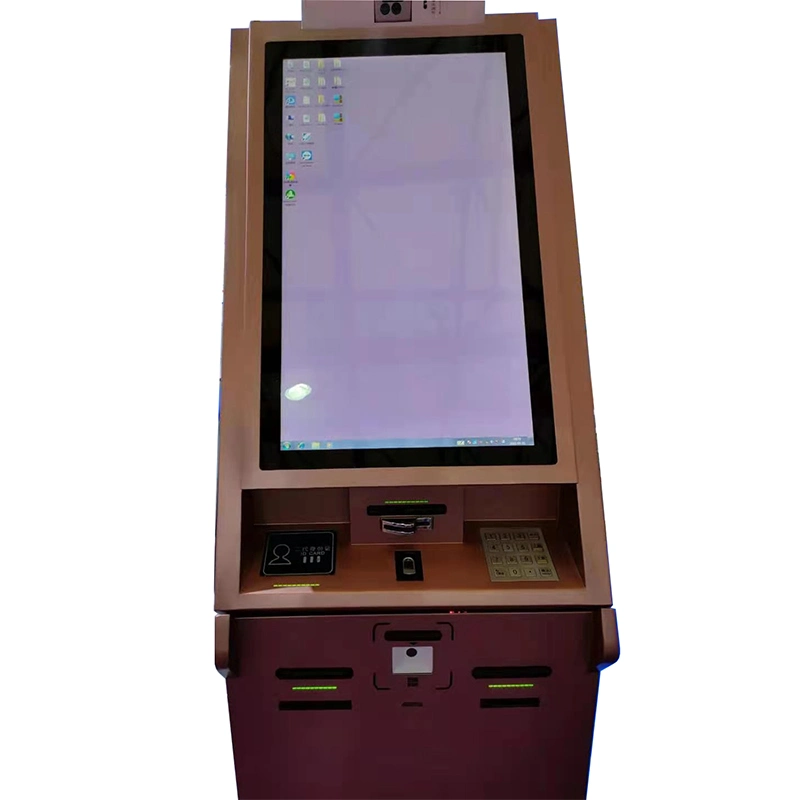 Digital Signage Hotel Kiosk with Check in Receptionist Function