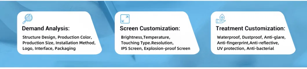 Capacitive 2K 4K Touch Screen Panel 21 32 42 50 55 65 Inch Display Touch Screen Monitor Interactive Kiosk