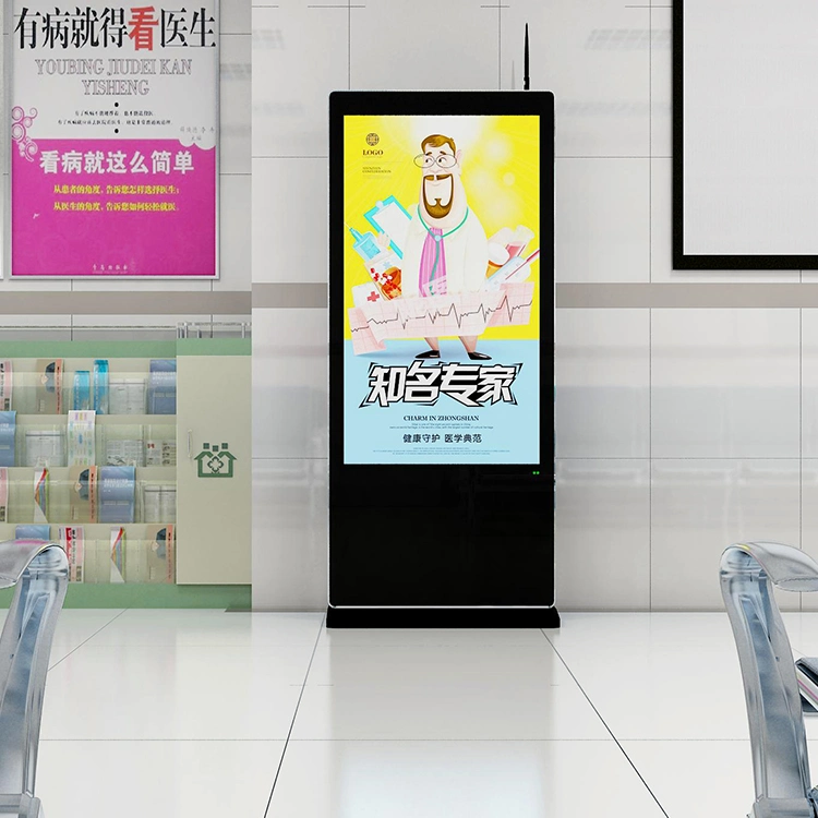 43 Inch Android WiFi Vertical LCD Advertising TV Touchscreen Totem Monitor Touch Screen Digital Signage Kiosk