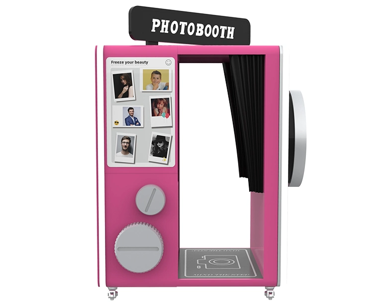 Low Cost Make Money Fast Self Service Touch Screen Instant Camera Photo Booth Vending Machine with Printer Kiosk