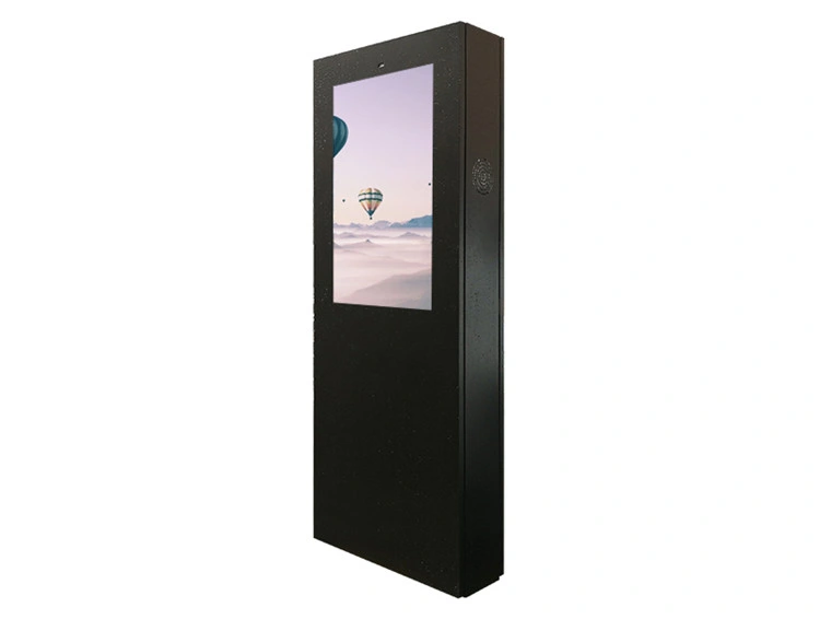 Wireless Ad Monitor 43 Inch Wind-Cooled Vertical Screen Landing Outdoor Advertising LCD Display Shopping Mall Digital Signage