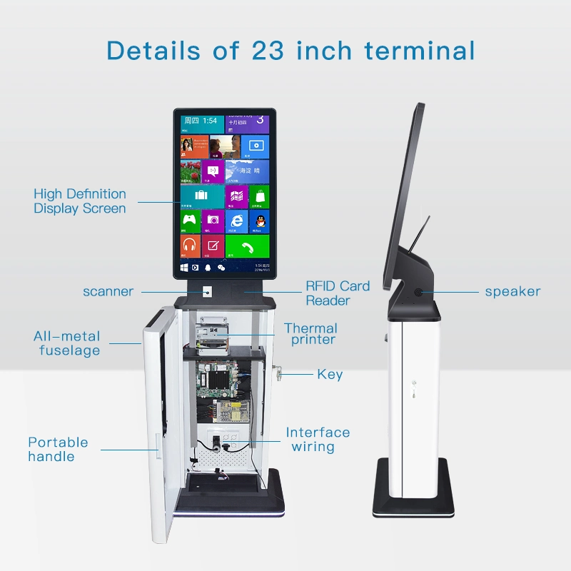 Multitouch Display Kiosks Autoservicio Touchpanelkiosk