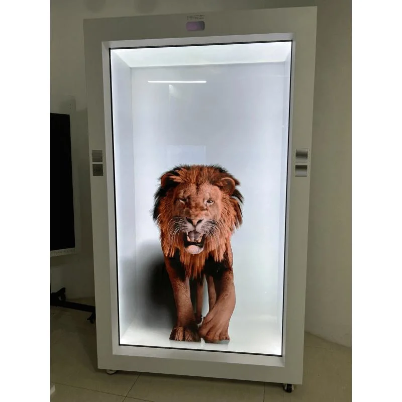 86inch 3D Transparent Showcase LCD Display Touch Screen Ai Holobox