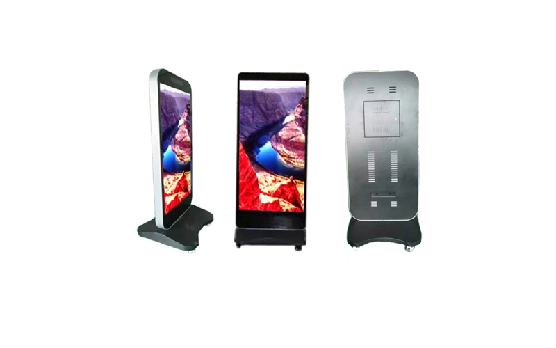 Factory Price 43/55/49 Inch Single Side Advertising Players Waterproof Outdoor Kiosk LED Stand Display