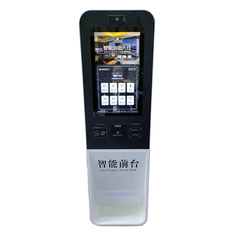 Self Service Check in Proceeding Kiosk for Hotel with Multi Receptionist Function