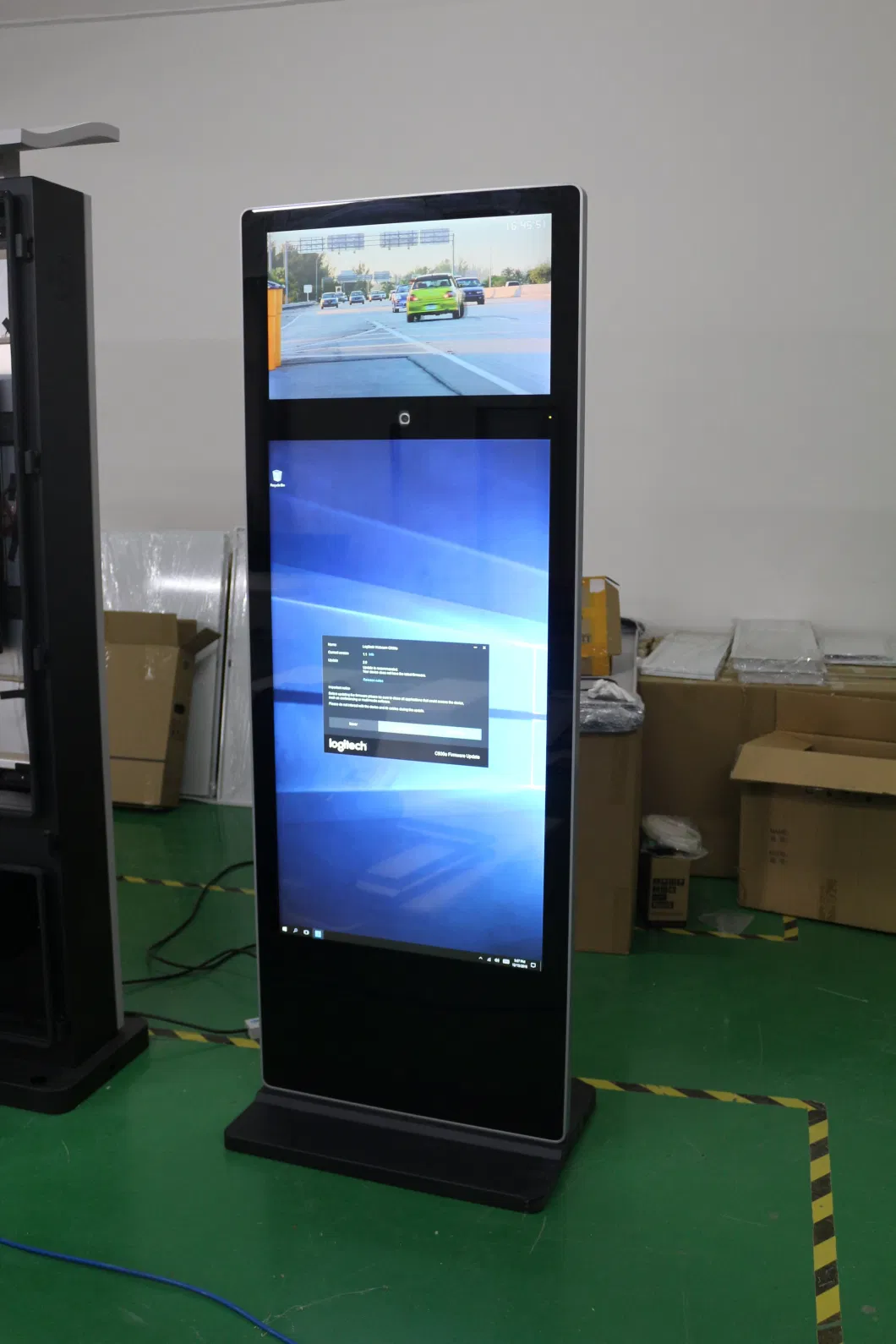 LCD Advertising Display Multitouch Interactive Photo Booth Touch Screen Kiosk