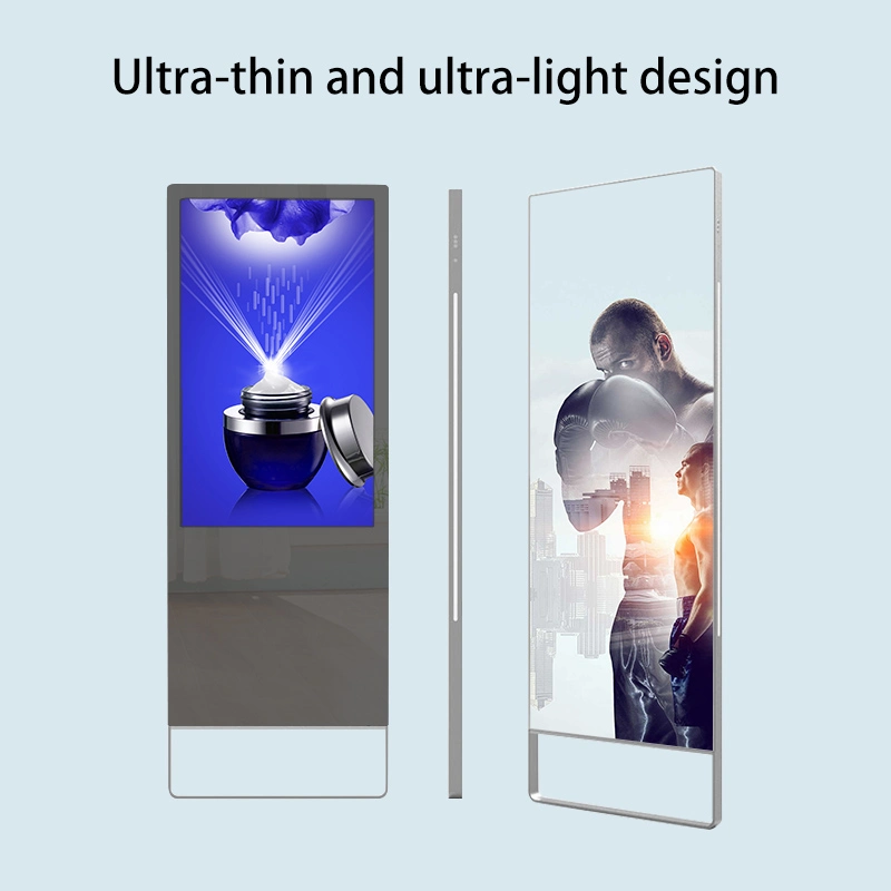 43inch Advertising LCD Digital Signage Interactive Exercise Fitness Smart Display Mirror Kiosk