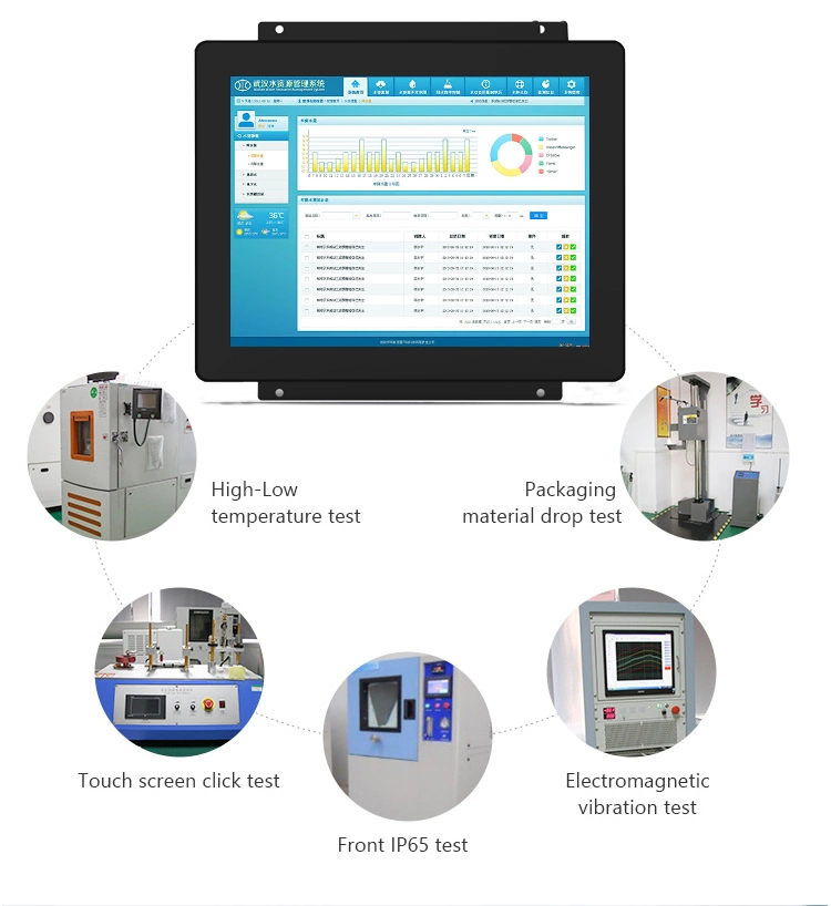 Industrial Capacitive Touch Screen LCD Display for Kiosk