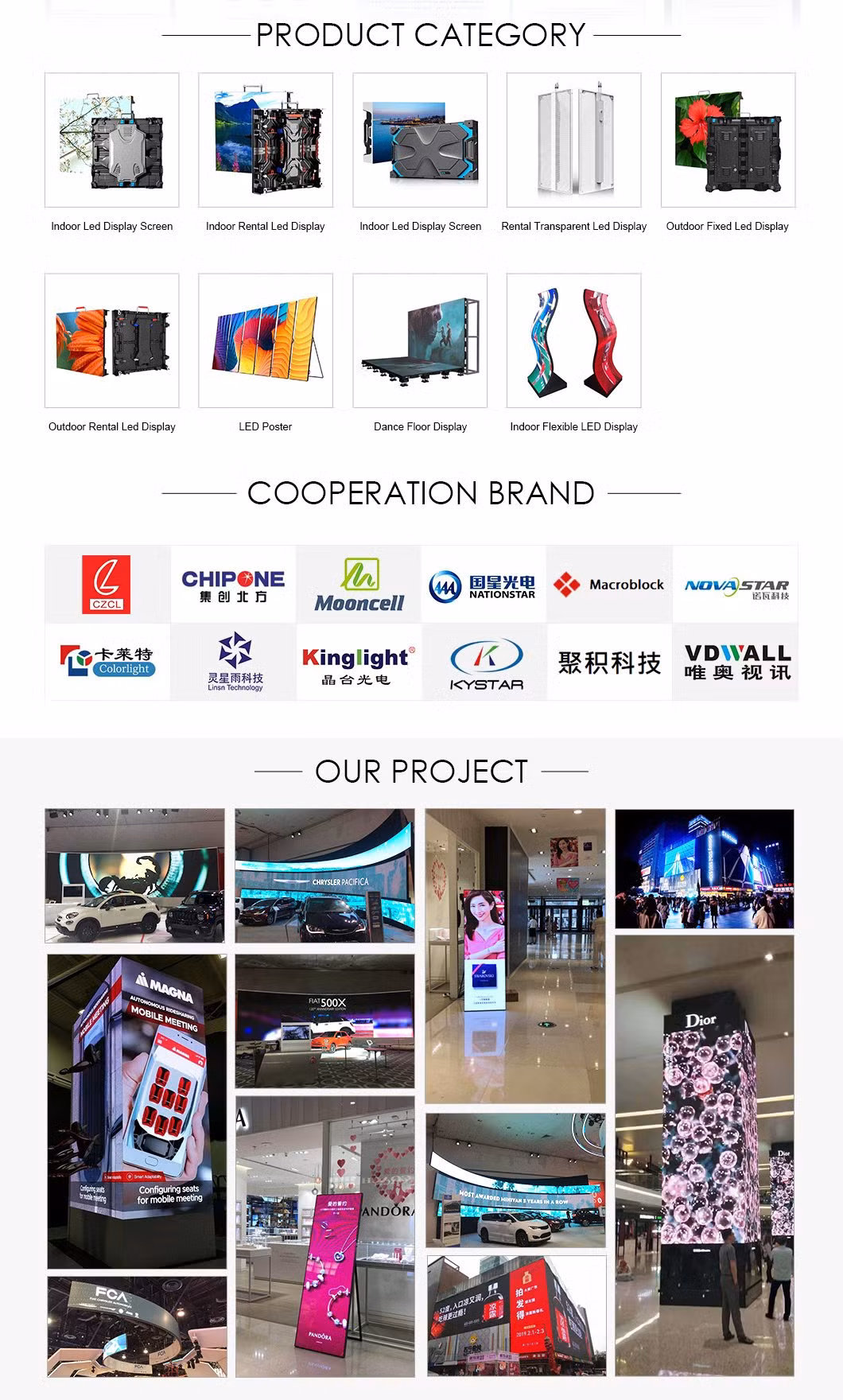 3D Billboard Outdoor P8 SMD3535 Advertising Digital Video Wall Sign Panel LED Display Screen