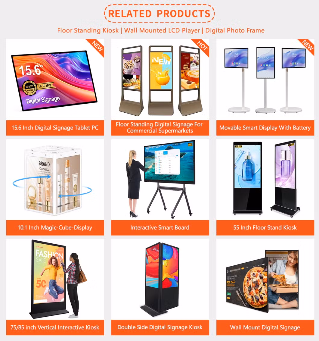 32 Inch Touch Screen Self Service Kiosk Ordering Kiosk Fast Payment Machine for Fast Food Restaurant