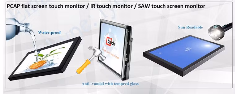 12.1&quot; TFT-LCD Screen Multi Pcap Touchscreen Display PC Monitor Smart Interactive Flat Panel