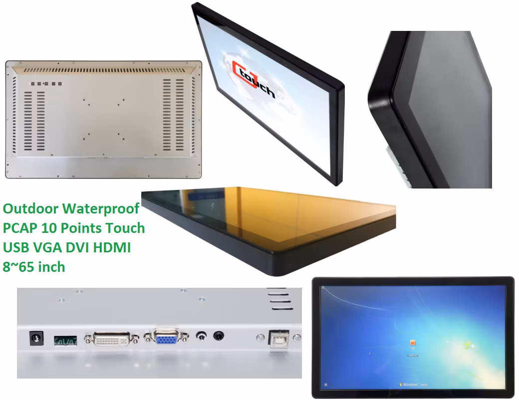 12.1&quot; TFT-LCD Screen Multi Pcap Touchscreen Display PC Monitor Smart Interactive Flat Panel