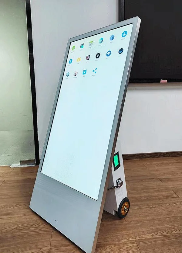 Portable Digital Poster LCD Signage Android Kiosk