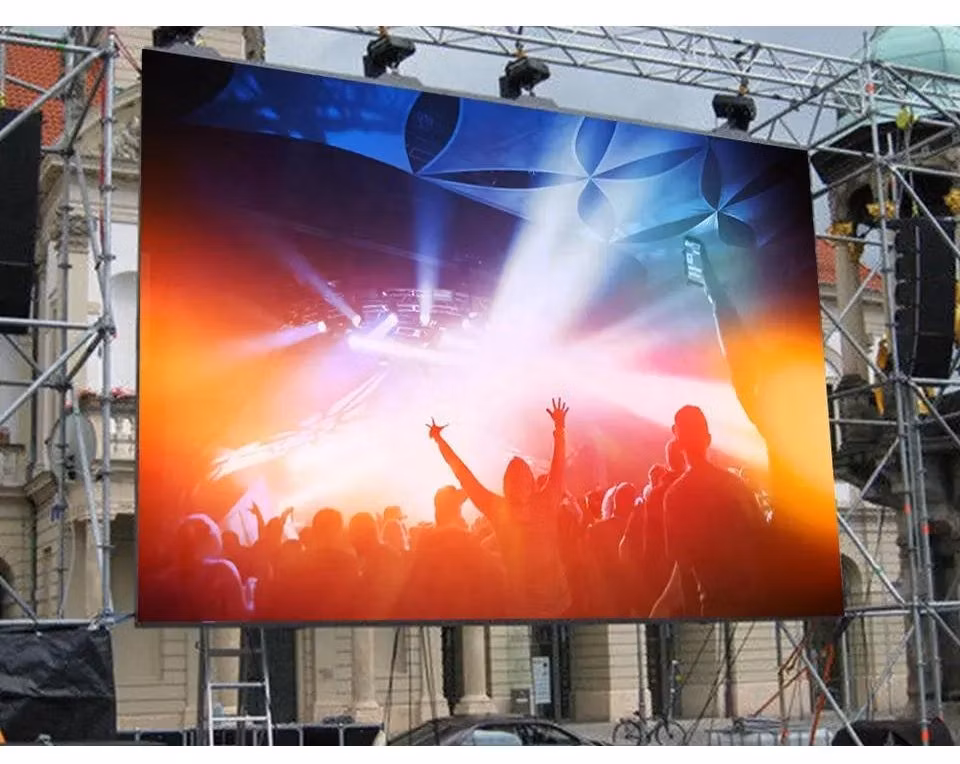 Stage Concert LED Digital Signage and Displays Outdoor P3.91 LED Video Wall Advertising Big Screen