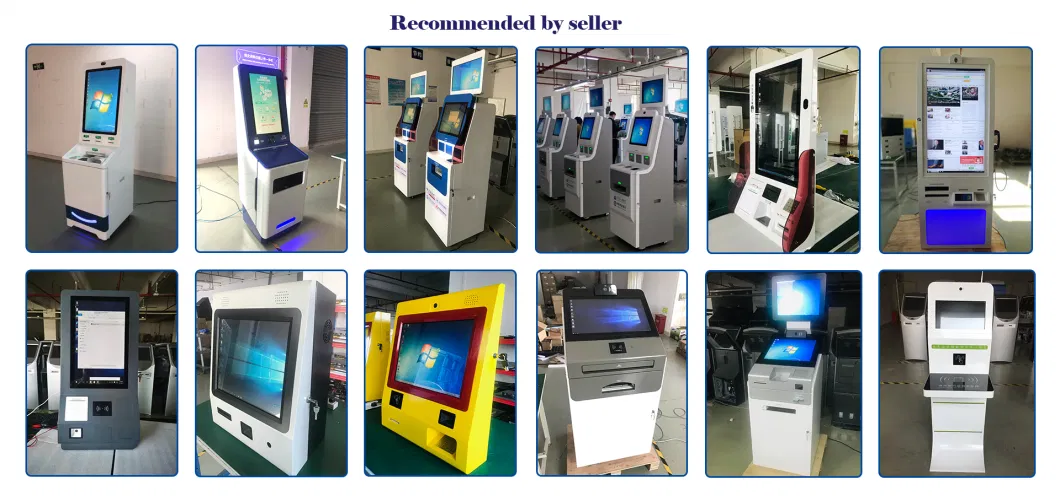 15.6 Inch Touchscreen Free Standing Self Service Information Kiosk