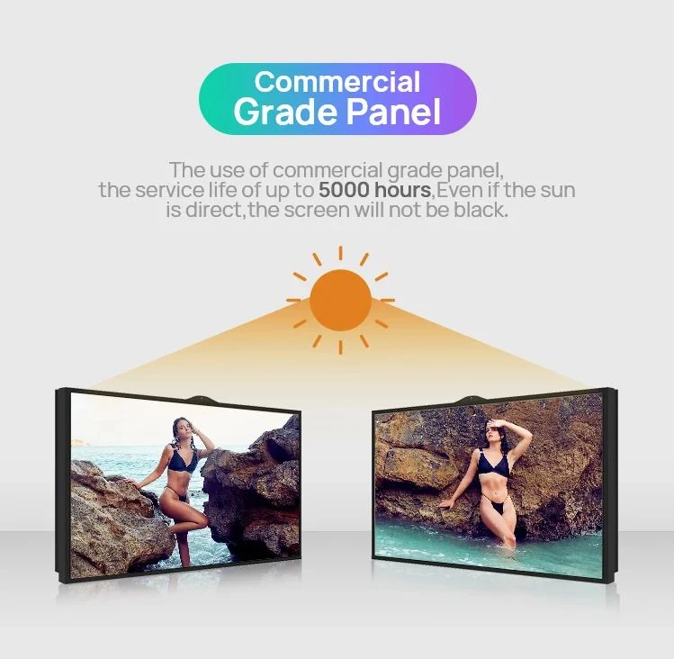 High Brightnesss 4K Full Color LCD Monitor Panel TFT Module Display Advertising Outdoor Indoor Video Wall Rental Stage LED Screen