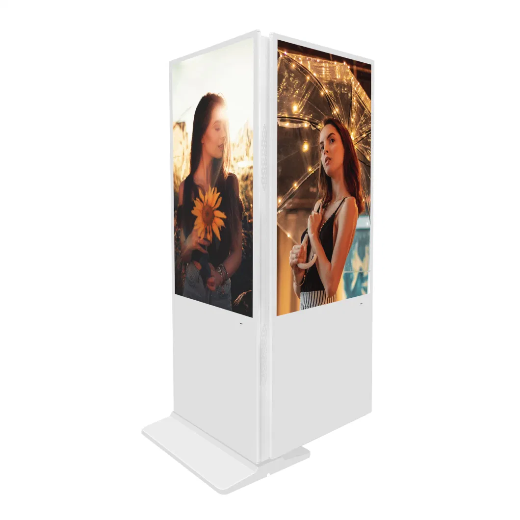 55inch Indoor Large Double Sided Modules Totem Kiosk Digital Displays Panels Touch Screen