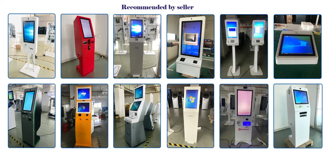 15.6 Inch Touchscreen Free Standing Self Service Information Kiosk