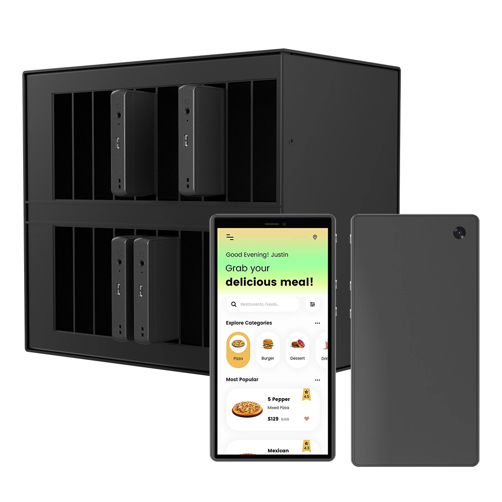 Customized NFC Android Tablet Digital Menu Kiosk Restaurant Ordering Tablet PC Preinstall Application