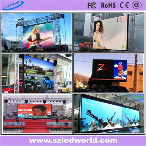 Outdoor / Indoor Ads Slim SMD Die-Casting Full Color Rental LED Electronic Digital Billboard Signs for Stage Performance Advertising Companies (P6.67 P8 P10)