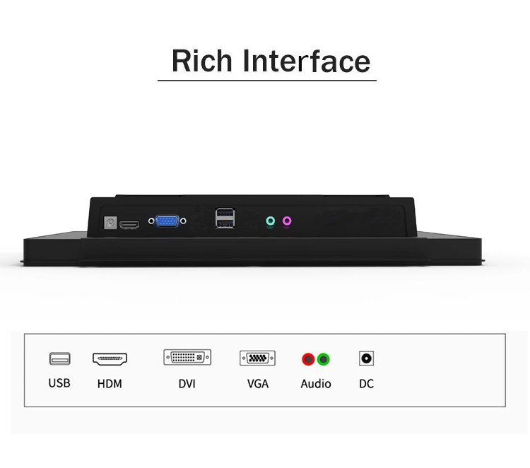 Industrial Capacitive Touch Screen LCD Display for Kiosk