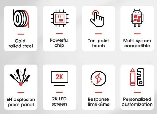 Smart Government Service Terminal Touch Screen Digital Interactive Kiosk