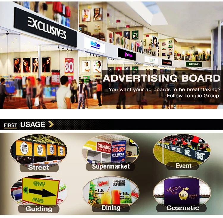 Color Foam Sheet Digital Advertising Display Notice PP Board