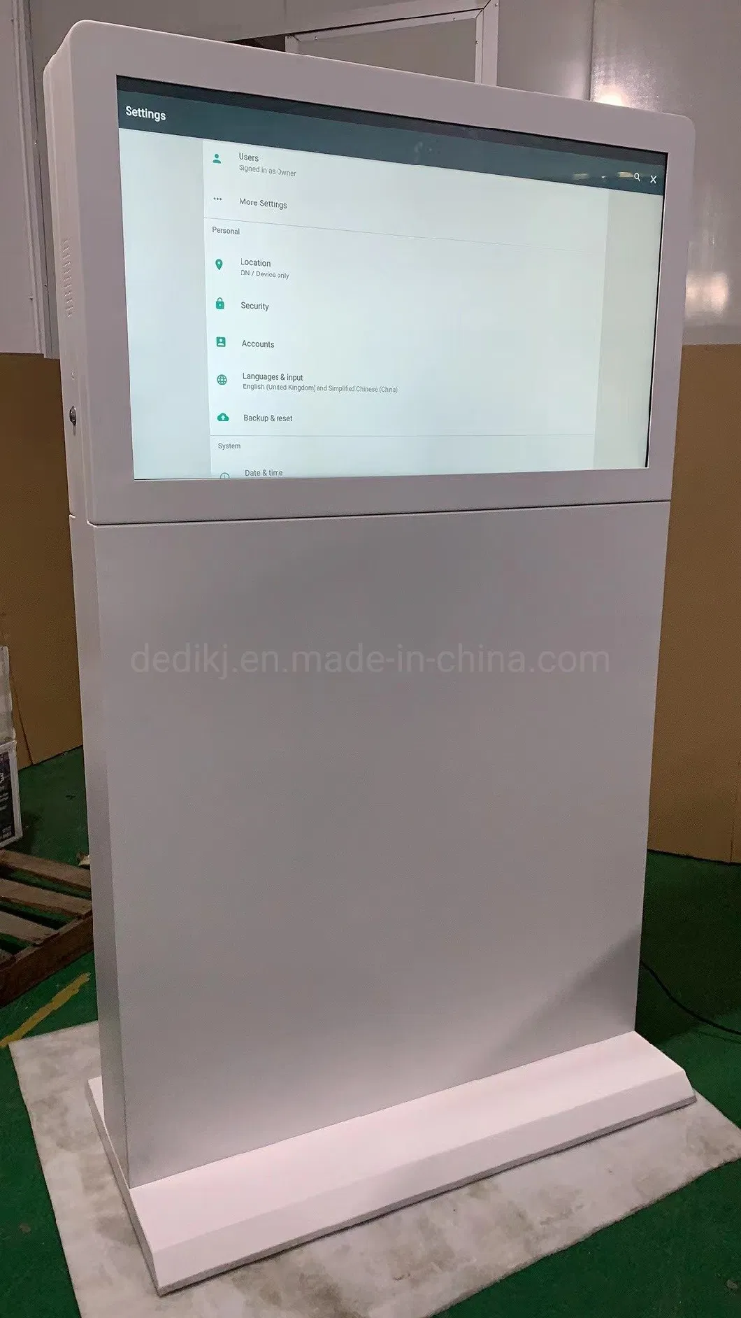 43inch Indoor Double Side LCD Digital Signage with Touch Screen Display