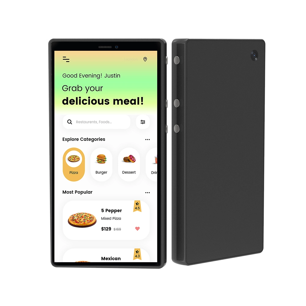 Customized NFC Android Tablet Digital Menu Kiosk Restaurant Ordering Tablet PC Preinstall Application