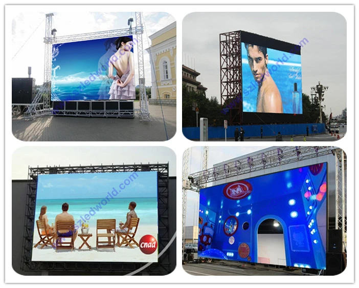 Outdoor / Indoor Ads Slim SMD Die-Casting Full Color Rental LED Electronic Digital Billboard Signs for Stage Performance Advertising Companies (P6.67 P8 P10)