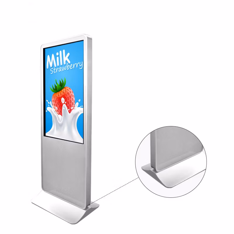 Hight Quality Slim 4K 49inch Monitor with Android Floor Standing Android LCD Advertising Display Monitor Screens Media Player Digital Signage