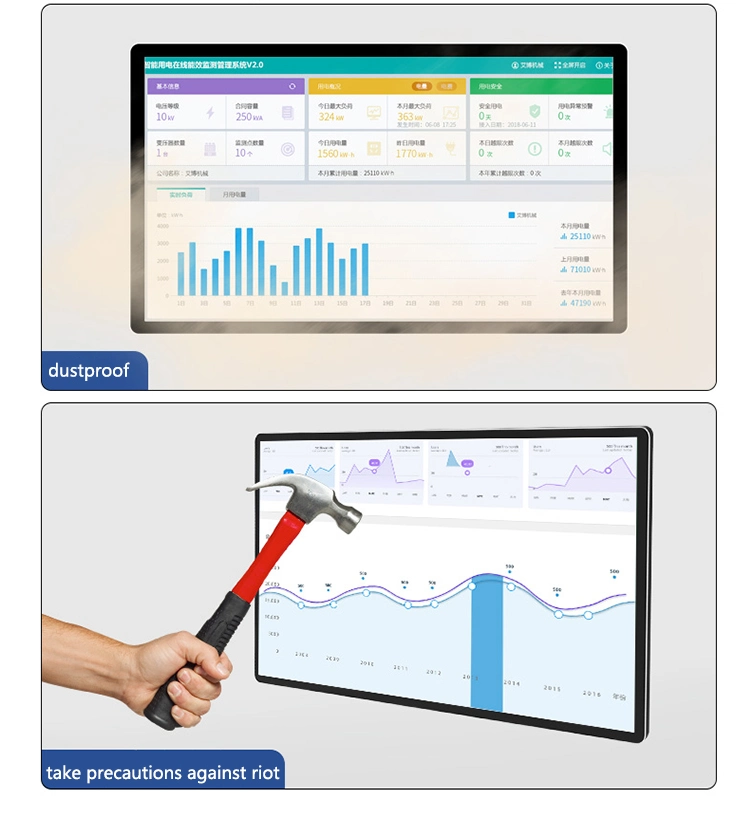 CNC Machine Kiosk Touch Screen Desktop