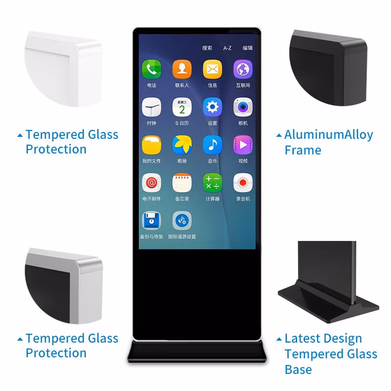 Best Price 55 Inch Android Touch Kiosk Digital Signage Advertising Player Totem