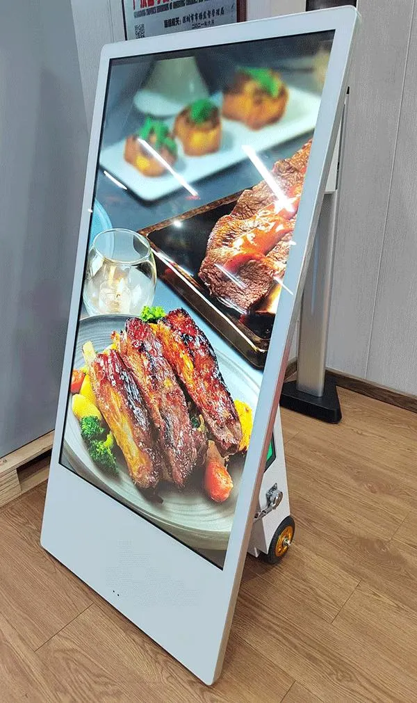 Portable Digital Poster LCD Signage Android Kiosk